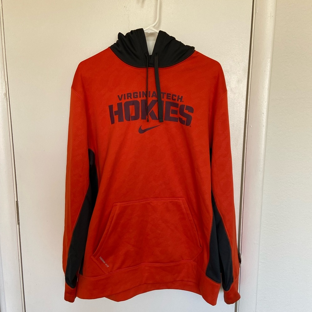Virginia Tech Hokies Nike Therma-Fit Hooded Sweatshirt